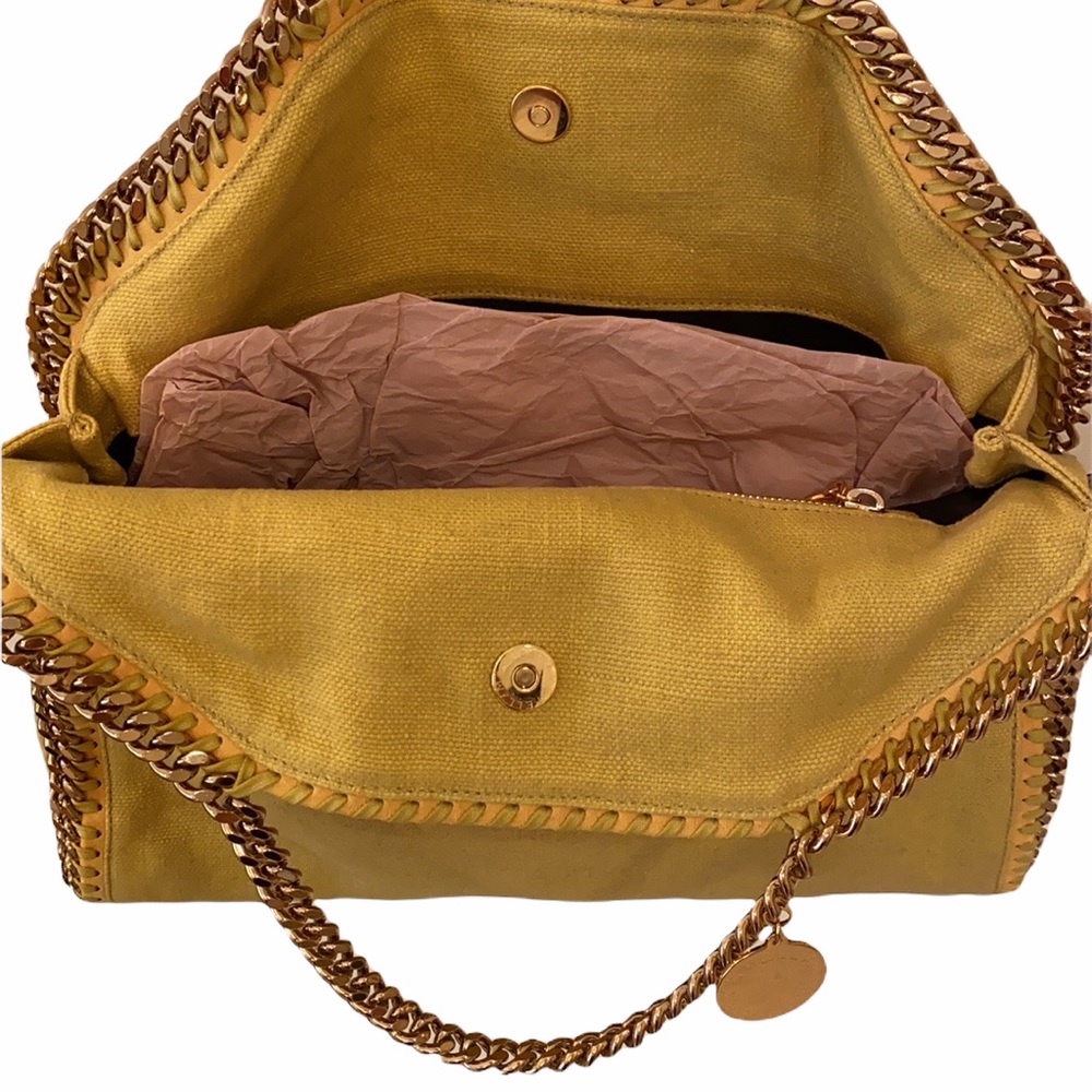 Stella McCartney Canvas Falabella Fold Over Tote - Picture 3 of 10